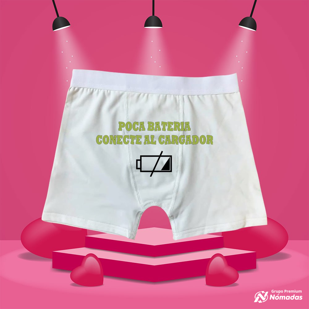Boxer para Hombre, 14 de Febrero Sublimado