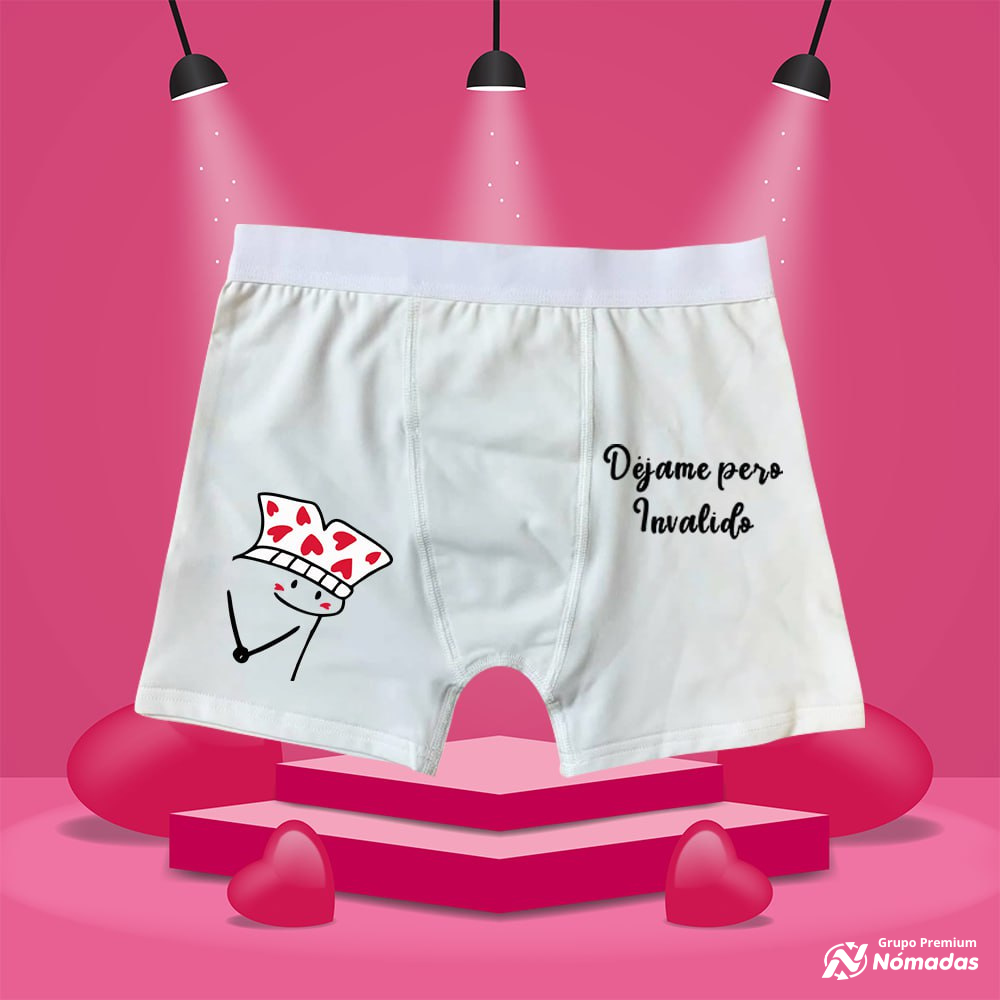 Boxer para Hombre, 14 de Febrero Sublimado