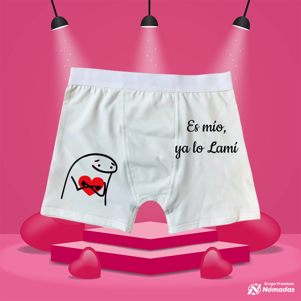 Boxer para Hombre, 14 de Febrero Sublimado