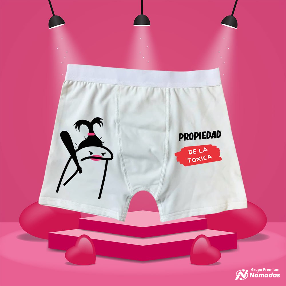 Boxer para Hombre, 14 de Febrero Sublimado