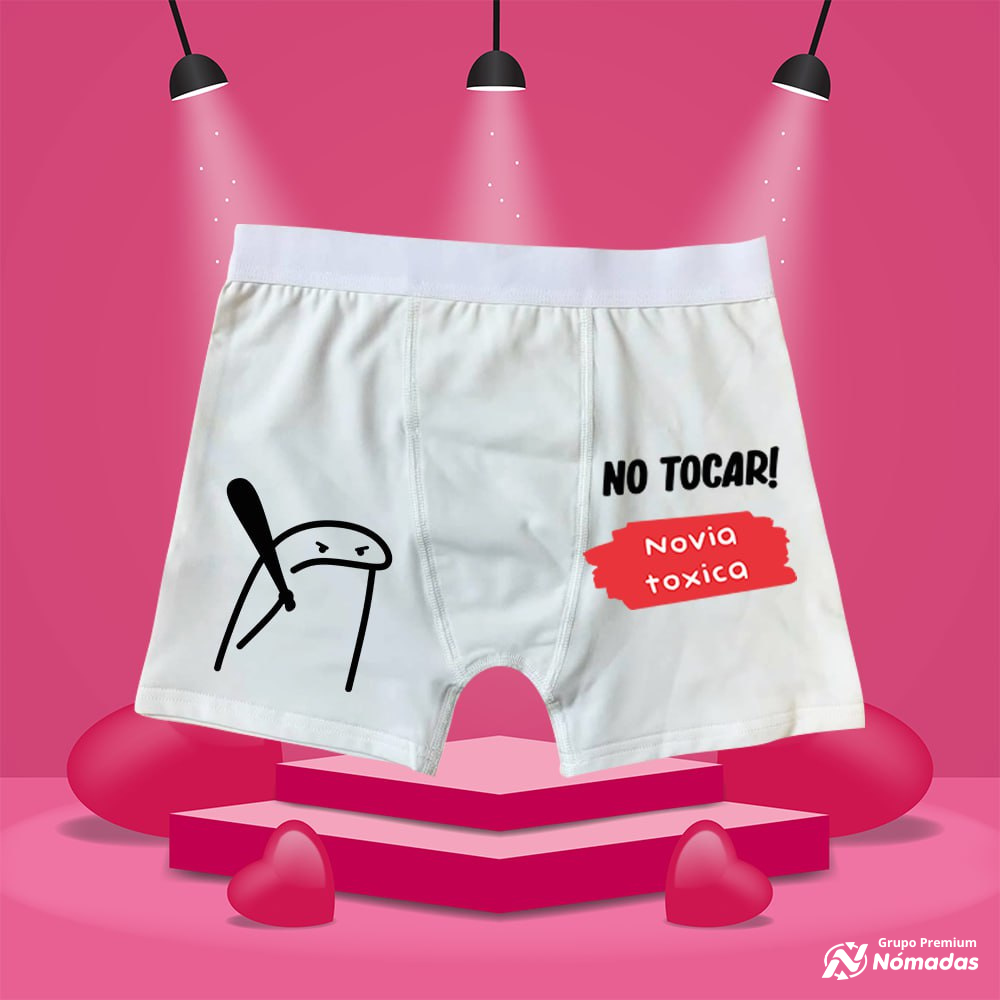 Boxer para Hombre, 14 de Febrero Sublimado