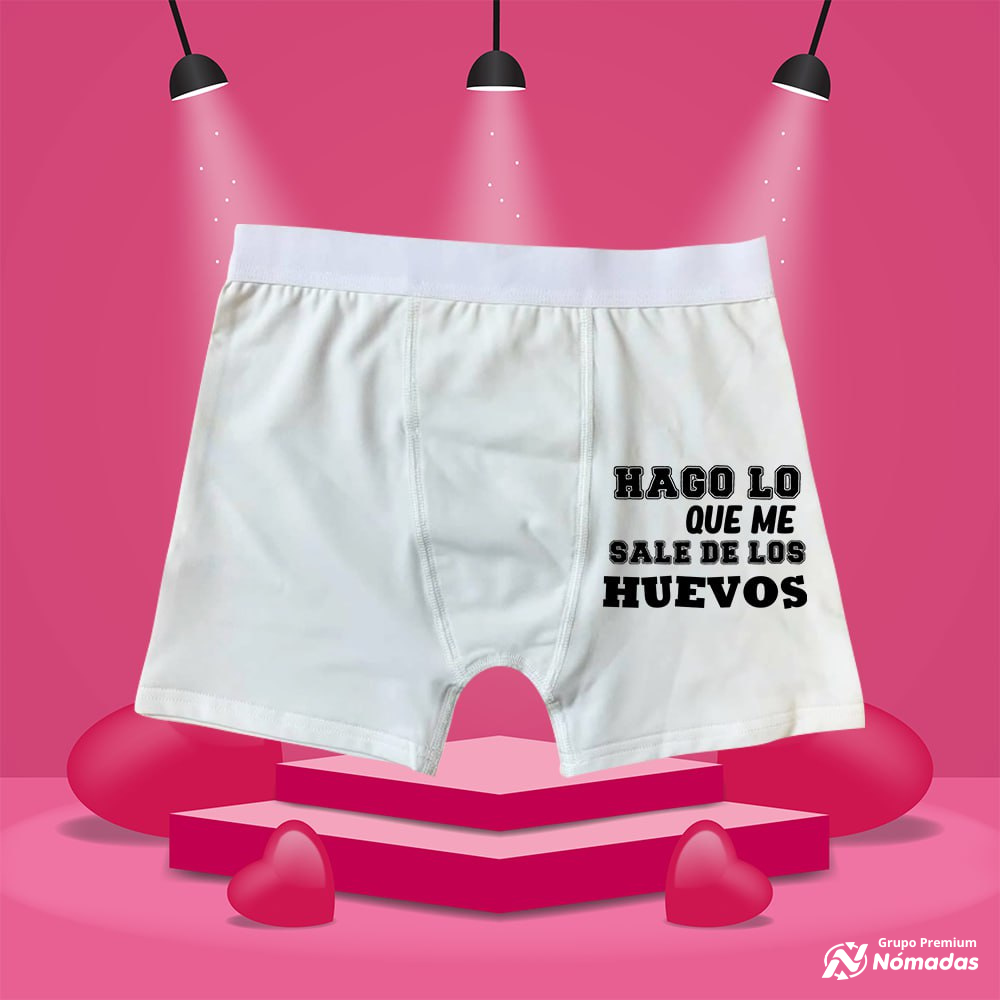Boxer para Hombre, 14 de Febrero Sublimado
