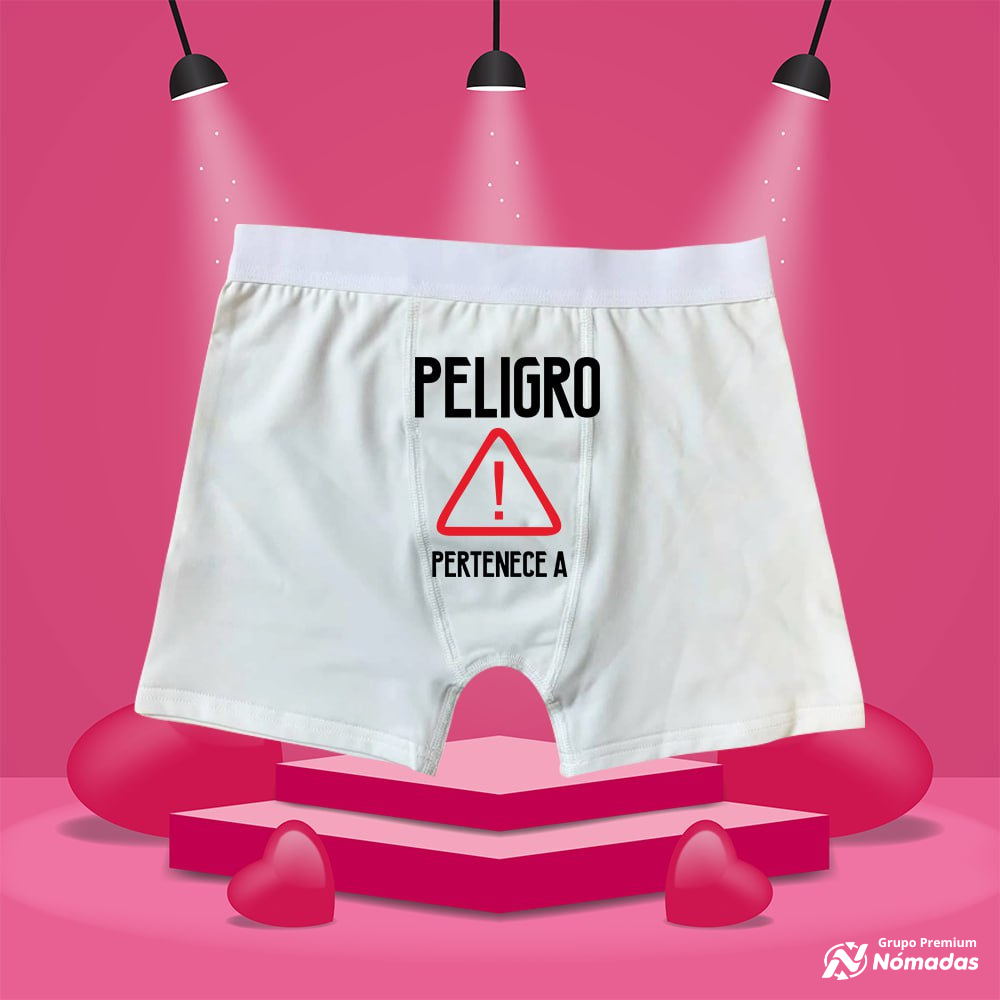 Boxer para Hombre, 14 de Febrero Sublimado