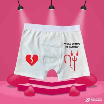 Boxer para Hombre, 14 de Febrero Sublimado
