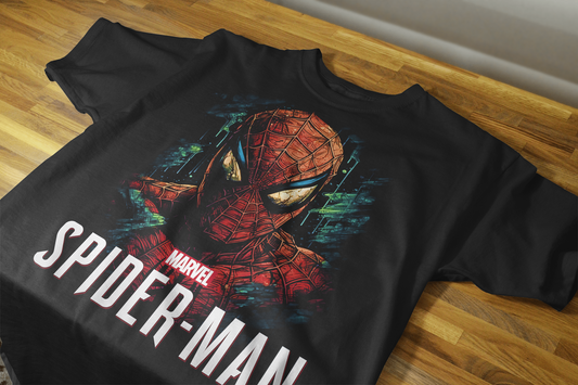 Playera Personalizada Marvel  Manga corta DTF