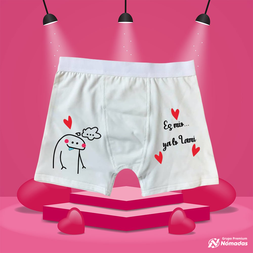 Boxer para Hombre, 14 de Febrero Sublimado