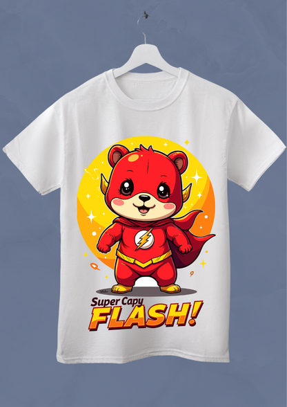 Capibara Super Héroe Playera Sublimada
