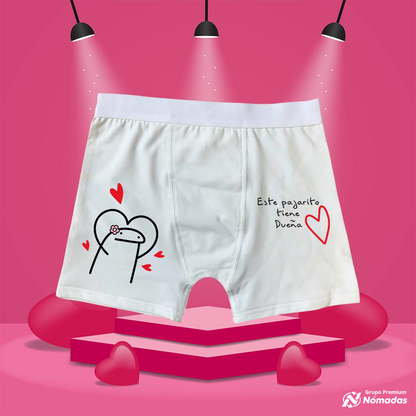 Boxer para Hombre, 14 de Febrero Sublimado