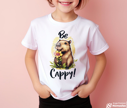 La playera unisex para niños con diseño impreso "CAPIBARA"