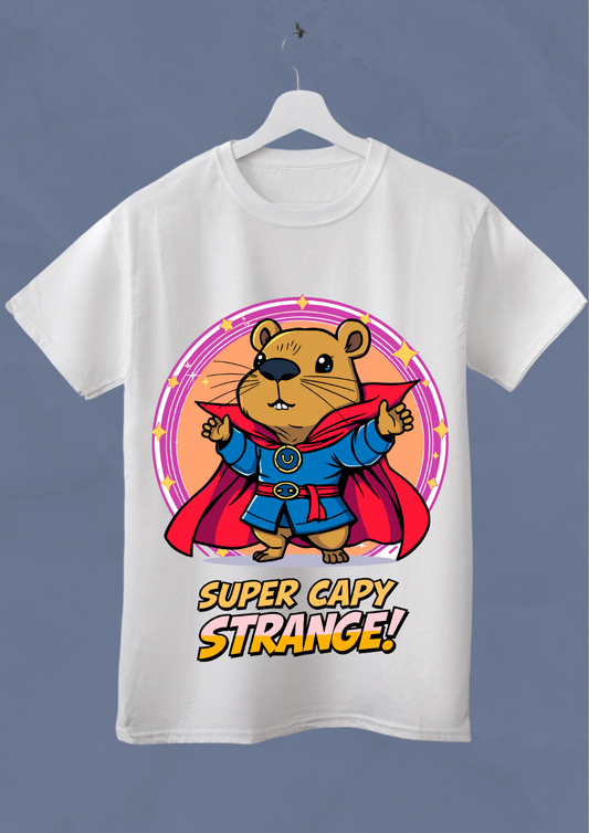 Capibara Super Héroe Playera Sublimada