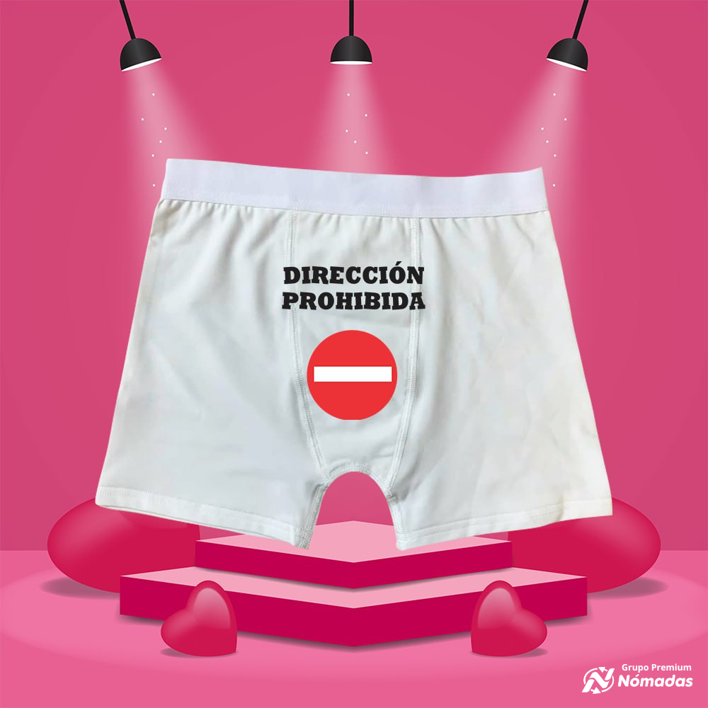 Boxer para Hombre, 14 de Febrero Sublimado