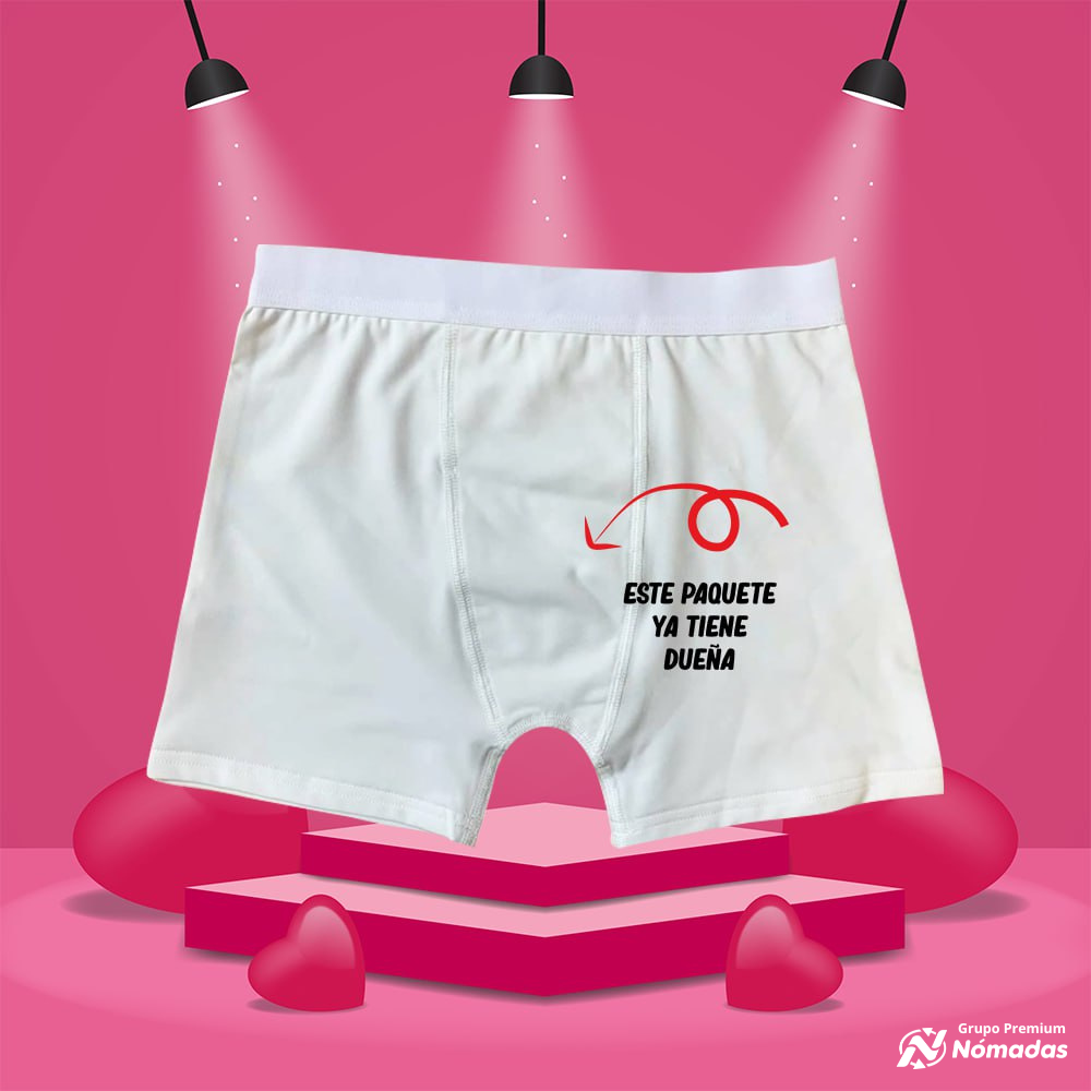 Boxer para Hombre, 14 de Febrero Sublimado