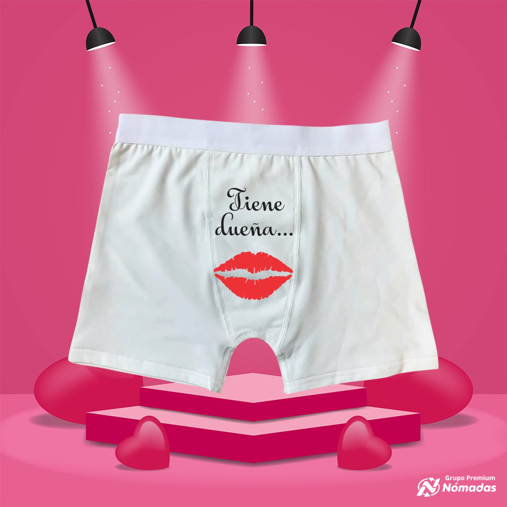 Boxer para Hombre, 14 de Febrero Sublimado
